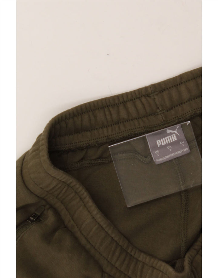 PUMA Mens Tracksuit Trousers Small  Khaki Vintage Puma and Second-Hand Puma from Messina Hembry 