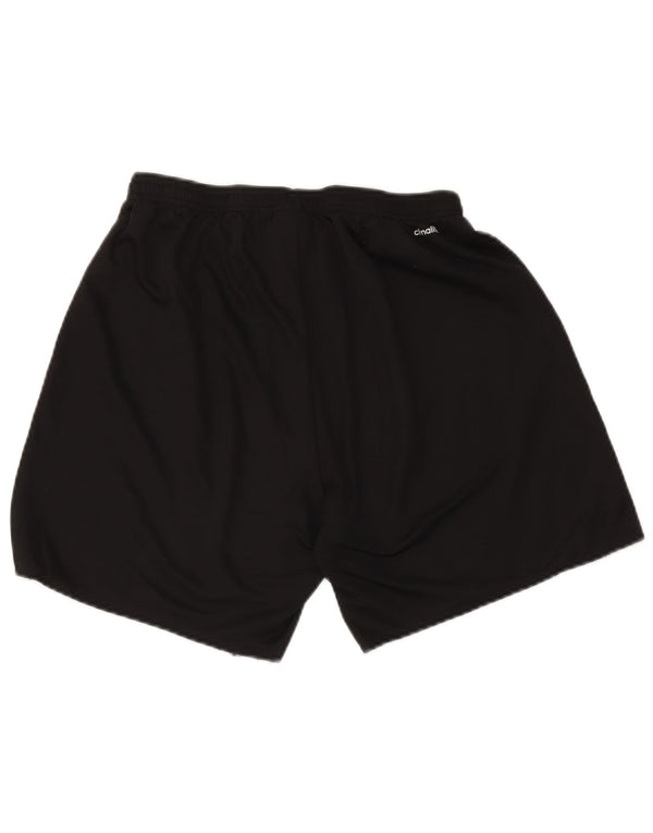 Adidas Mens Climalite Sport Shorts Grande Negro Poliéster