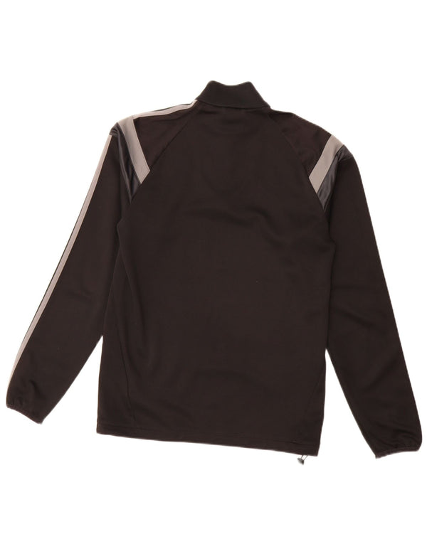Adidas Mens Climacool Zip Neck Pullover Chándal Top XS Negro Colorblock