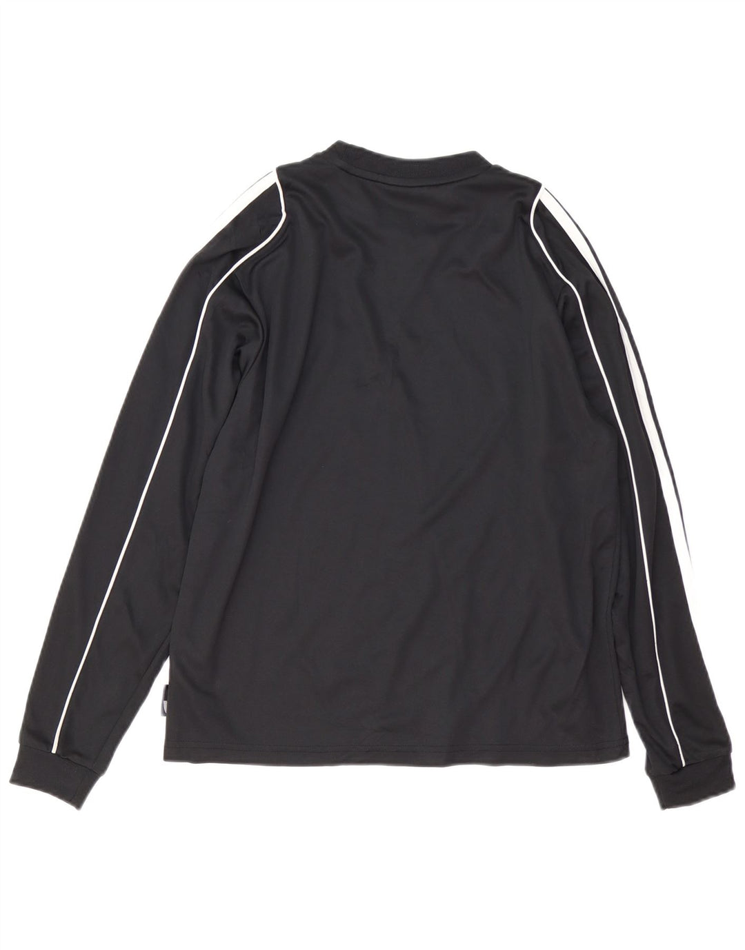 ADIDAS Boys Climalite Top Langærmet 13-14 År Sort Polyester