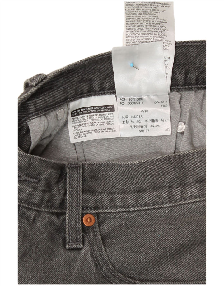 Γυναικείο σορτς Levi's 501 τζιν W30 Μεσαίο Γκρι