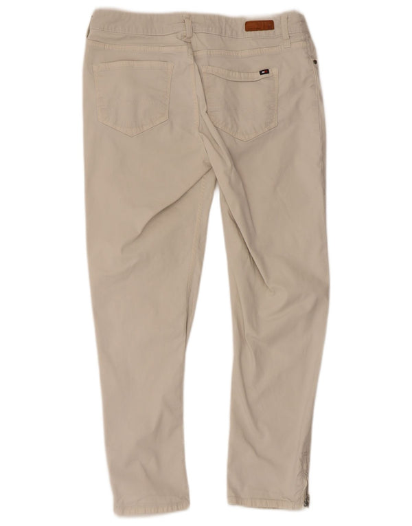 Tommy Hilfiger Pantalones cortos para mujer US 8 Medium W30 L25 Algodón blanco