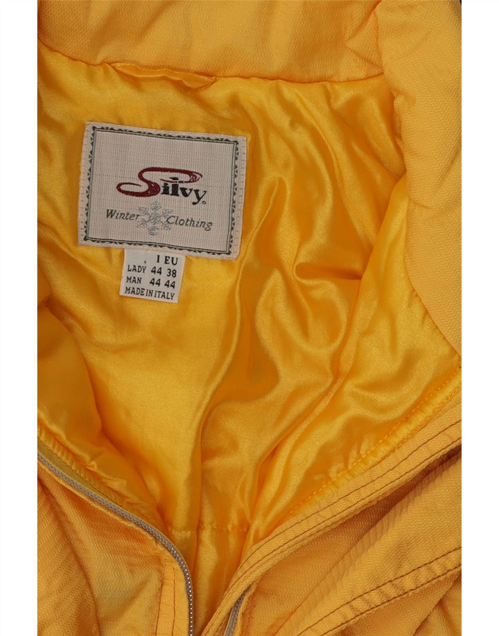 Silvy Womens Ski Jumpsuit IT 44 Medium Yellow