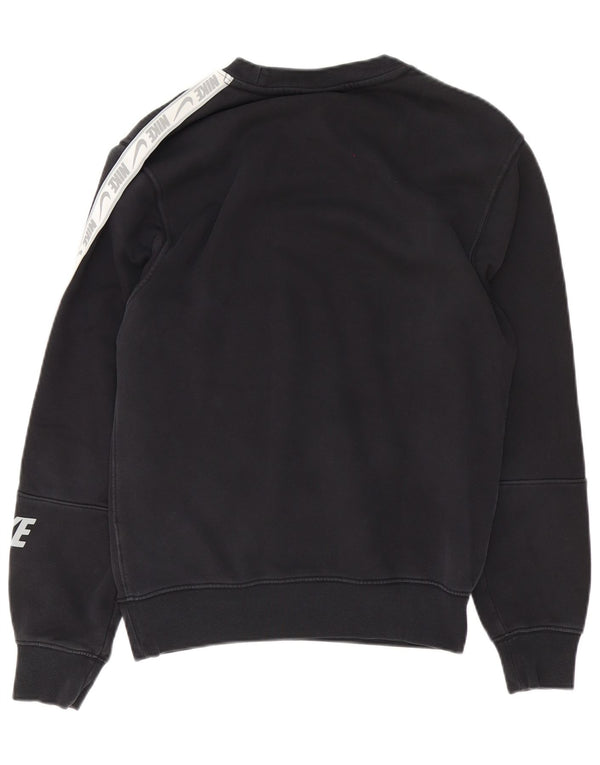 Nike Mens Graphic Standard Fit pulóver pulóver XS fekete Colourblock