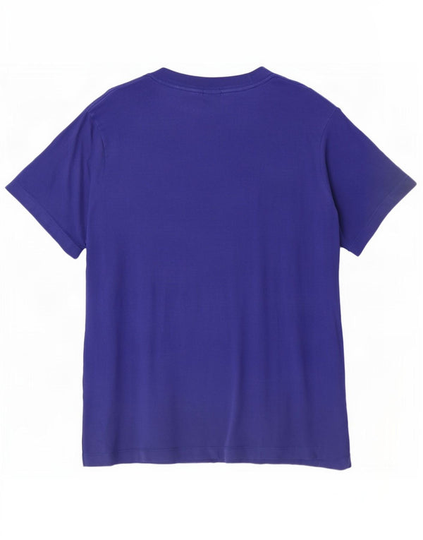Nike Camiseta gráfica para hombre, talla pequeña, azul