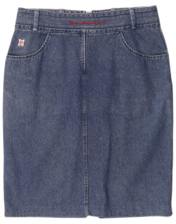 Laura Biagiotti Jupe en Jean Femme W36 Large Bleu