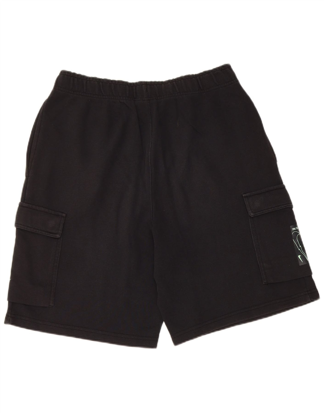 Nike Mens Standard Fit Sport Shorts Medium Black Cotton