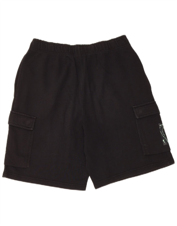 Nike Mens Standard Fit Sport Shorts Medium Black Cotton