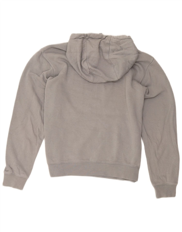 Nike Mens Hoodie Jumper Medium Grey Cotton