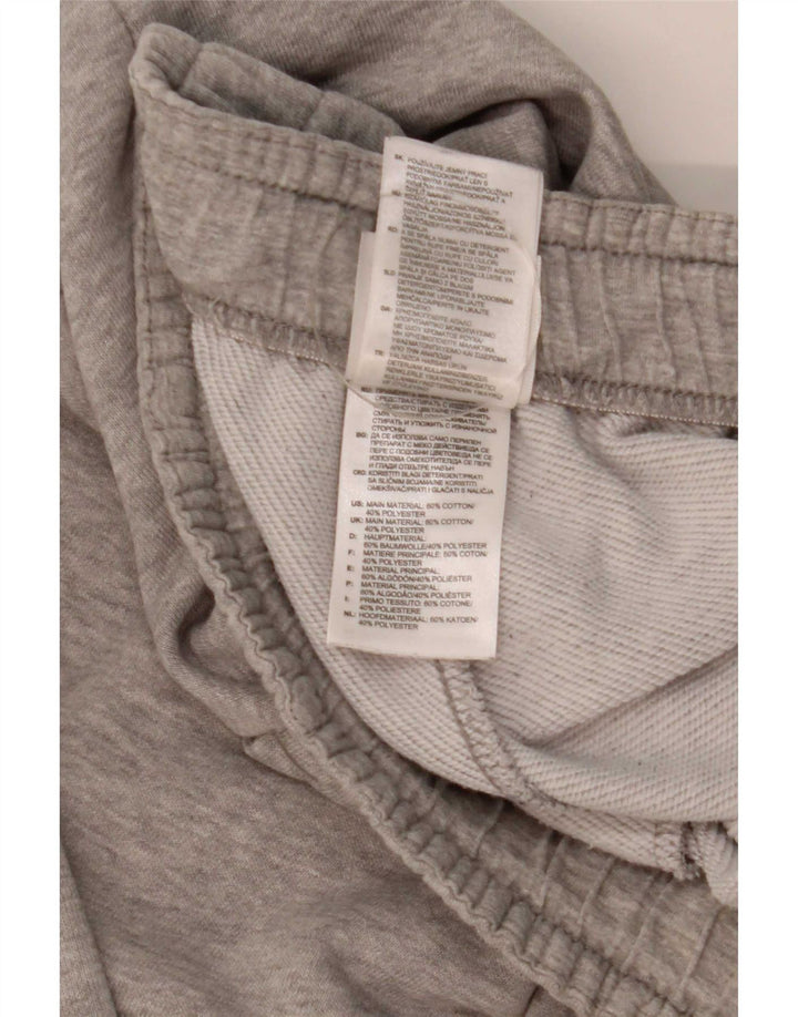 Adidas Mens Climalite Tracksuit Trousers Medium  Grey Cotton