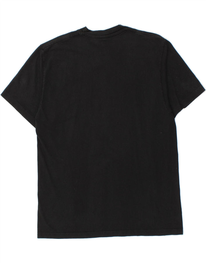 CHAMPION Mens Graphic T-Shirt Top Medium Black Vintage Champion and Second-Hand Champion from Messina Hembry 