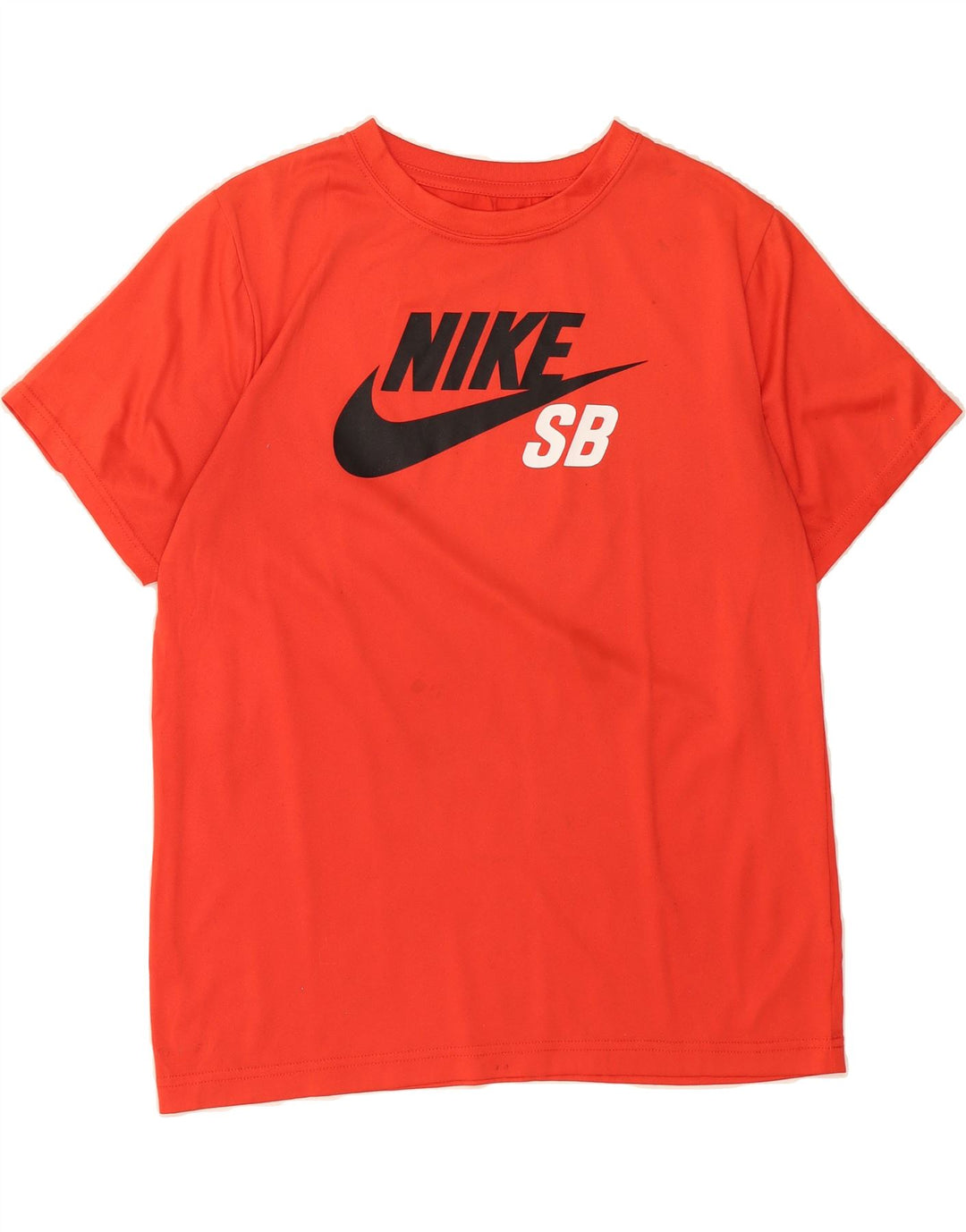 NIKE Mens Graphic T-Shirt Top Small Red Vintage Nike and Second-Hand Nike from Messina Hembry 