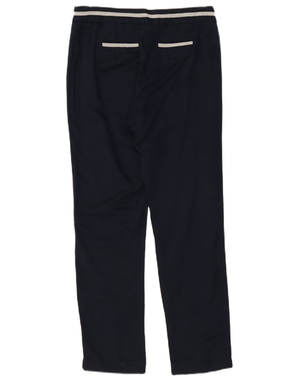 Naf Womens Slim Chino Trousers EU 36 Small W30 L28 Navy Blue