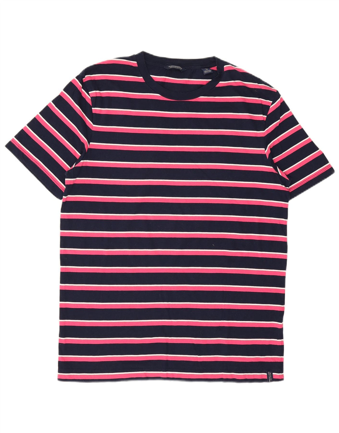 T-shirt da uomo Scotch & Soda Top medio a righe blu navy
