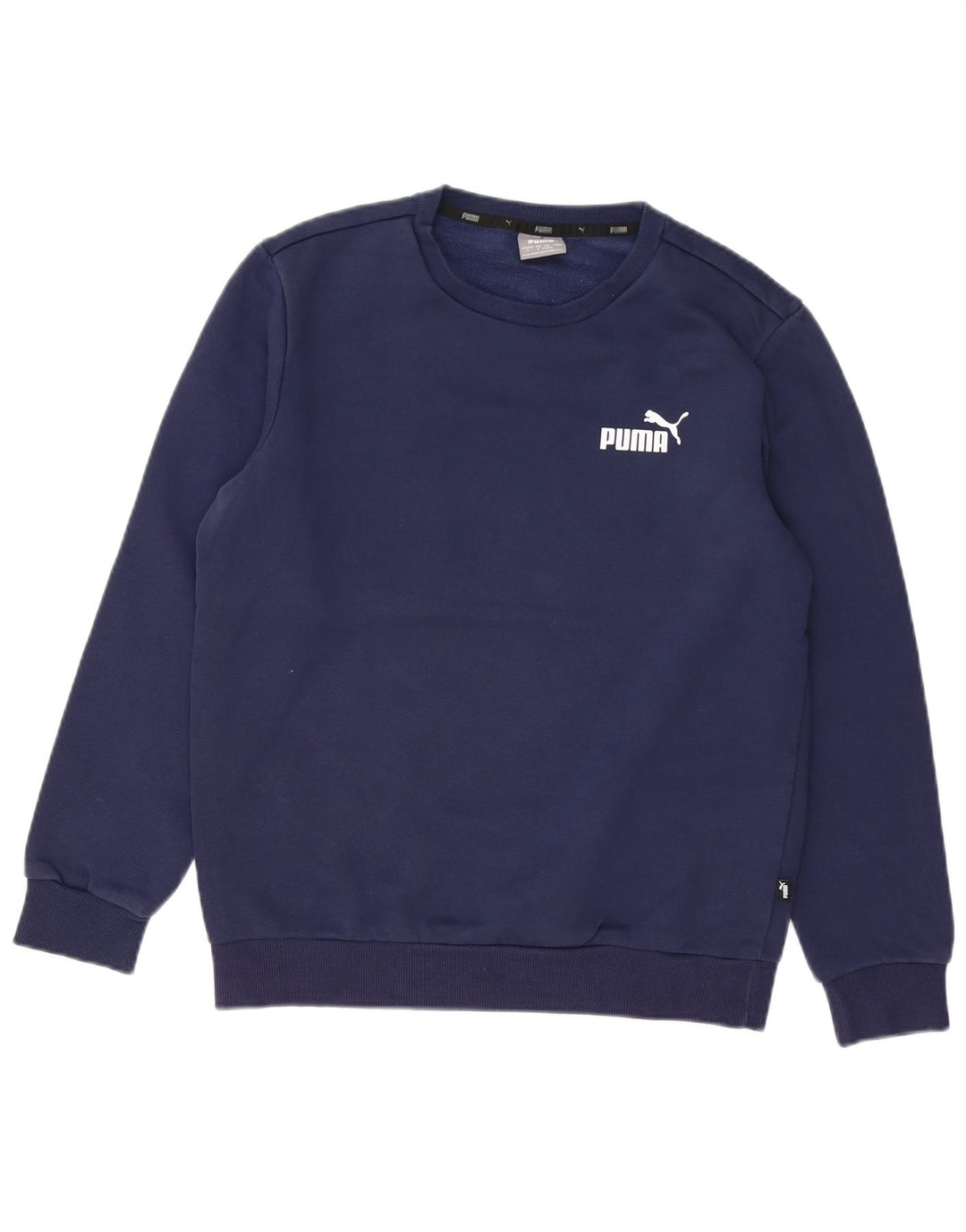 Męska bluza Puma Sweter, mała, granatowa, bawełniana