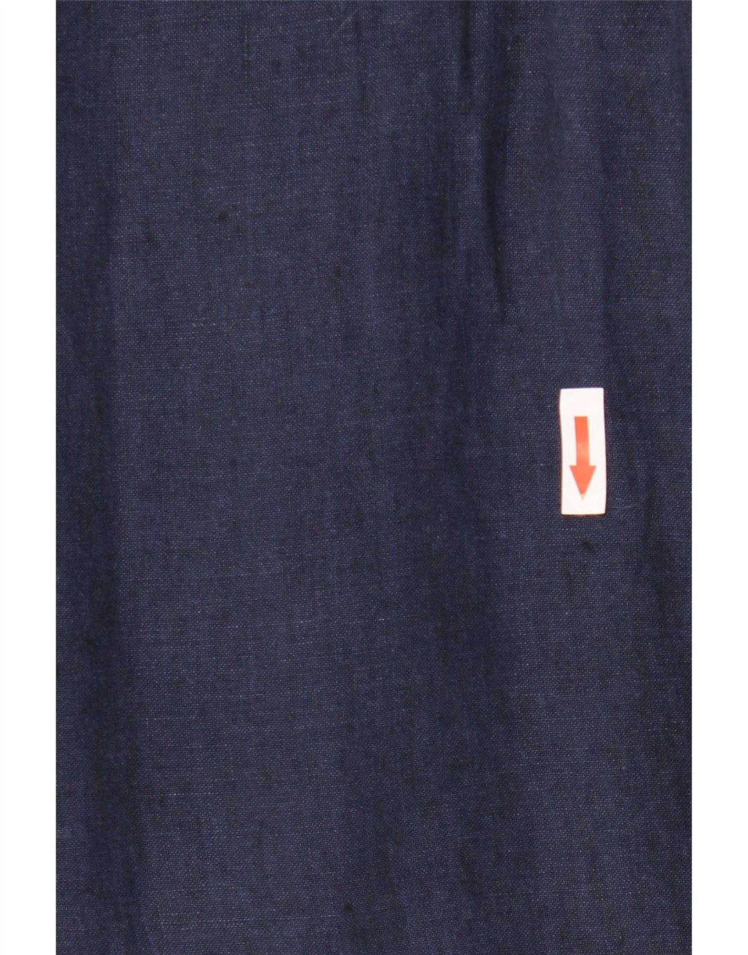 Lands End Womens Shirt UK 14 Large Navy Blue