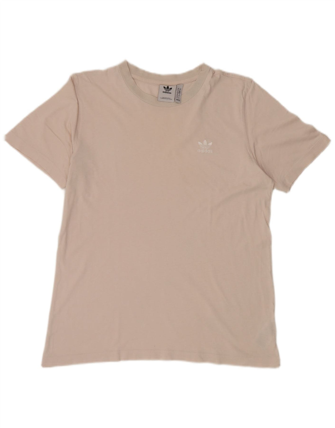 ADIDAS Herre T-Shirt Top Medium Pink Bomuld