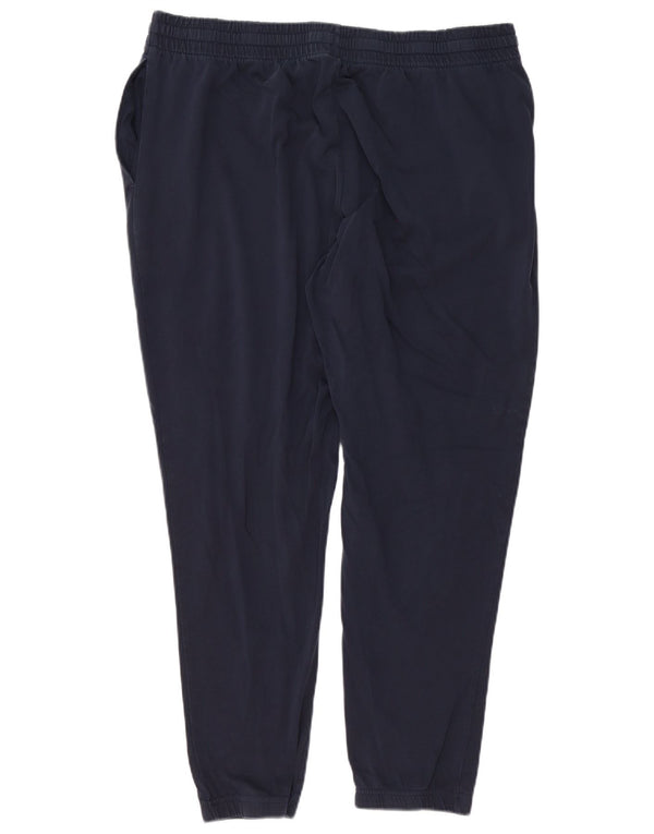 Pantaloni da tuta grafica da uomo Adidas Joggers 2XL cotone blu navy