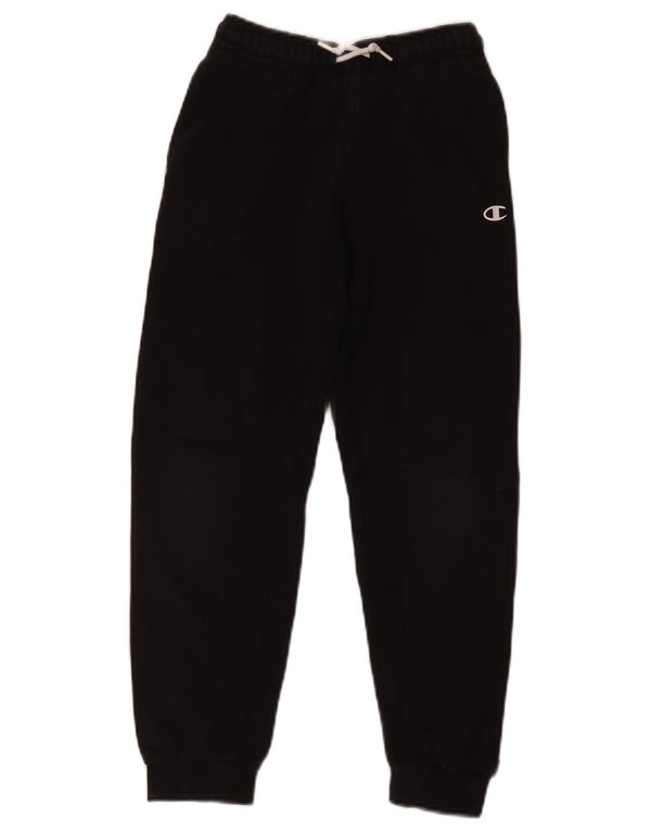 Pantaloni da tuta da ragazzo Champion Joggers 9-10 anni in cotone nero
