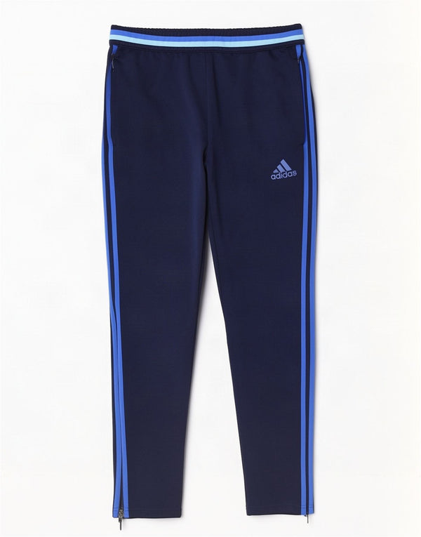 Adidas Herre Climacool Træningsdragt Bukser Large Navy Blue Polyester