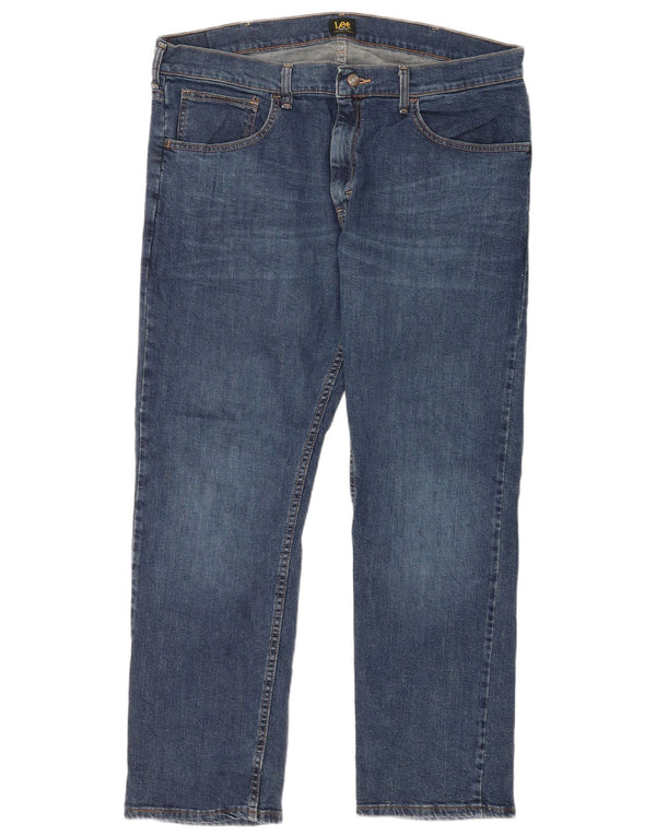 Lee Slim Jeans til mænd W38 L30 blå bomuld