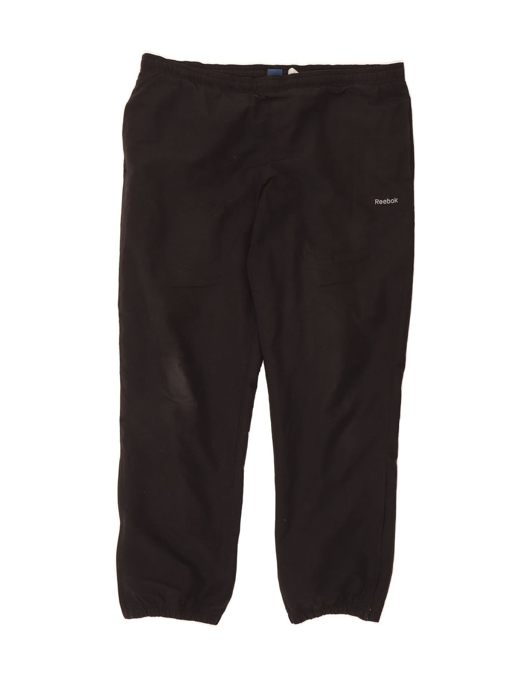 REEBOK Mens Tracksuit Trousers Joggers Large   Black Polyester Vintage Reebok and Second-Hand Reebok from Messina Hembry 
