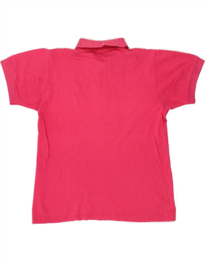 SERGIO TACCHINI Mens Polo Shirt Small Pink Vintage Sergio Tacchini and Second-Hand Sergio Tacchini from Messina Hembry 