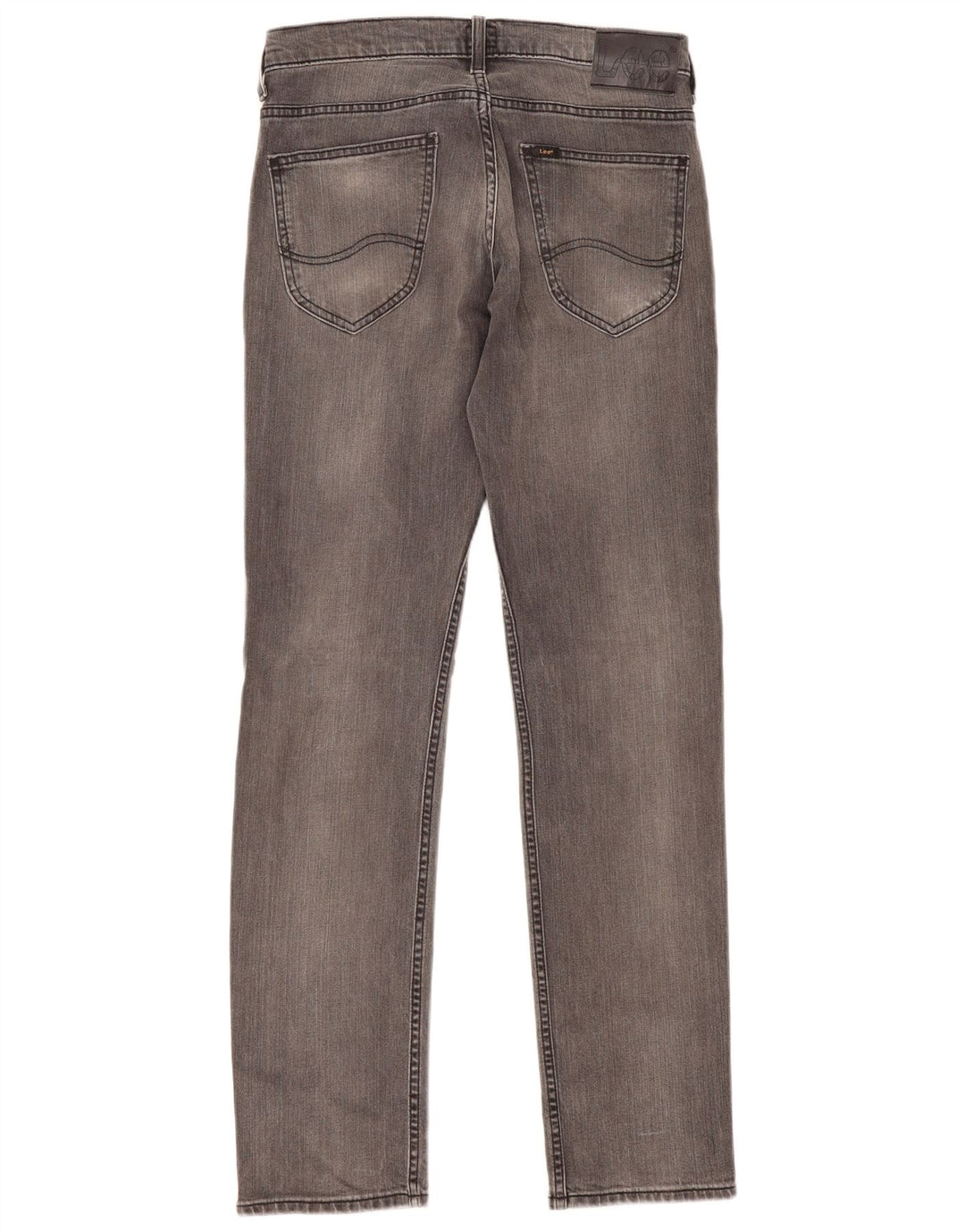 Lee Womens Powell Slim Jeans W30 L32 Grey Cotton