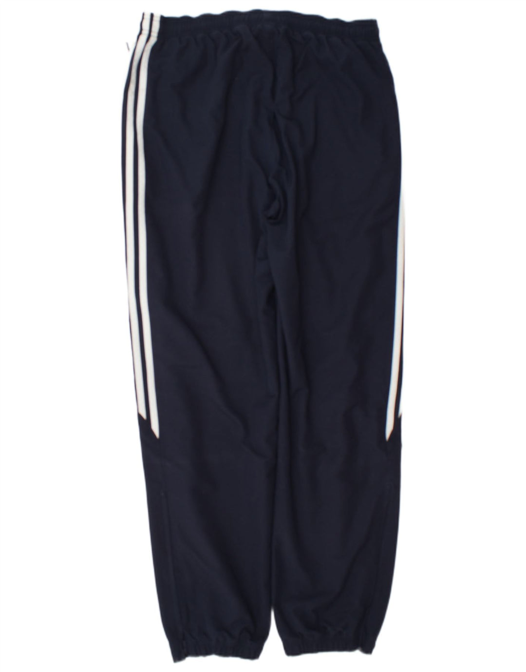 Adidas Mens Tracksuit Trousers Joggers Medium  Navy Blue Polyester