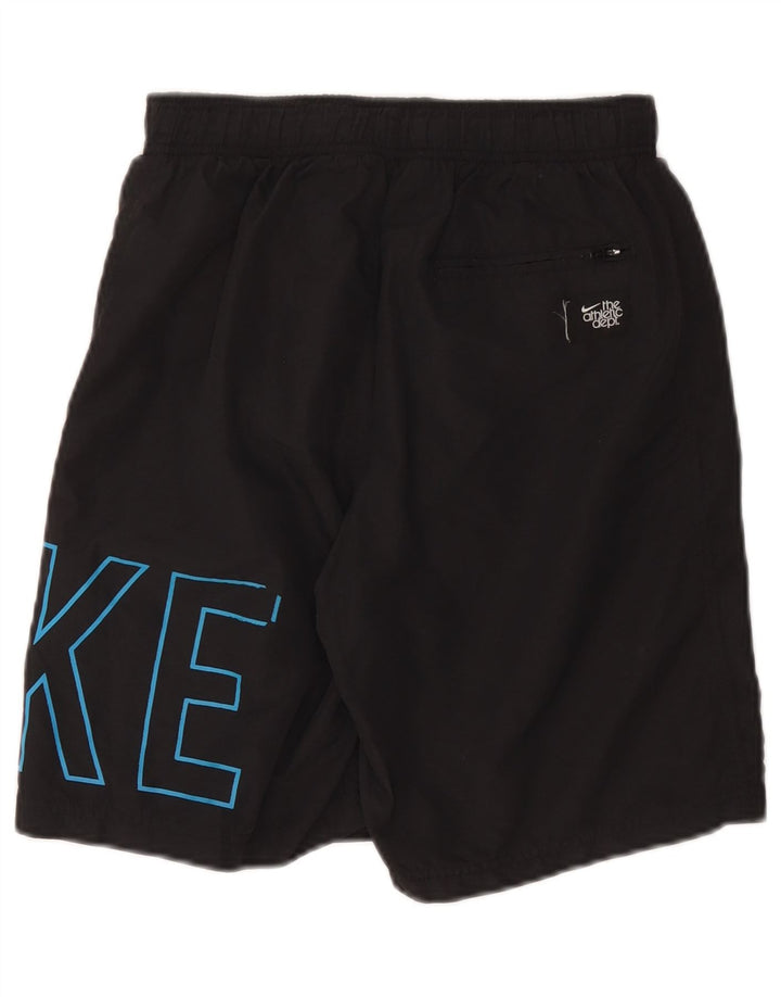 Nike Short de sport graphique pour homme Petit nylon noir