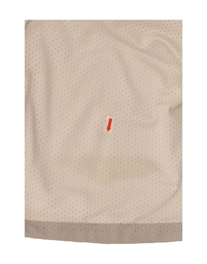 NIKE Mens Sport Shorts Small  White Colourblock Polyester Vintage Nike and Second-Hand Nike from Messina Hembry 