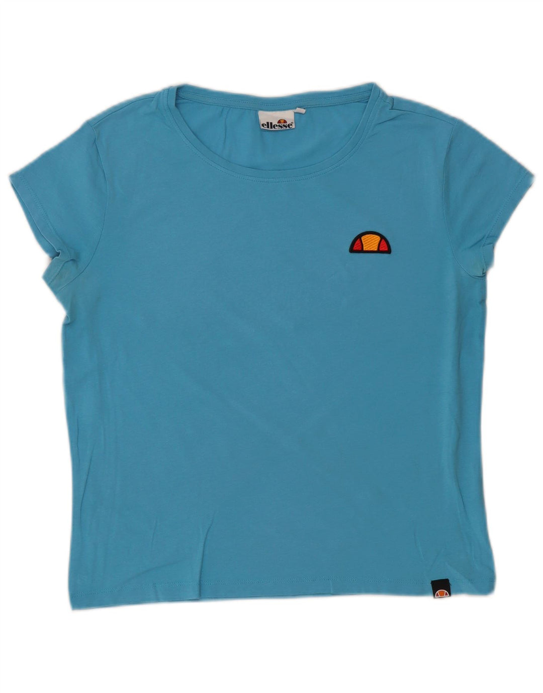 ELLESSE Womens T-Shirt Top UK 12 Medium Blue