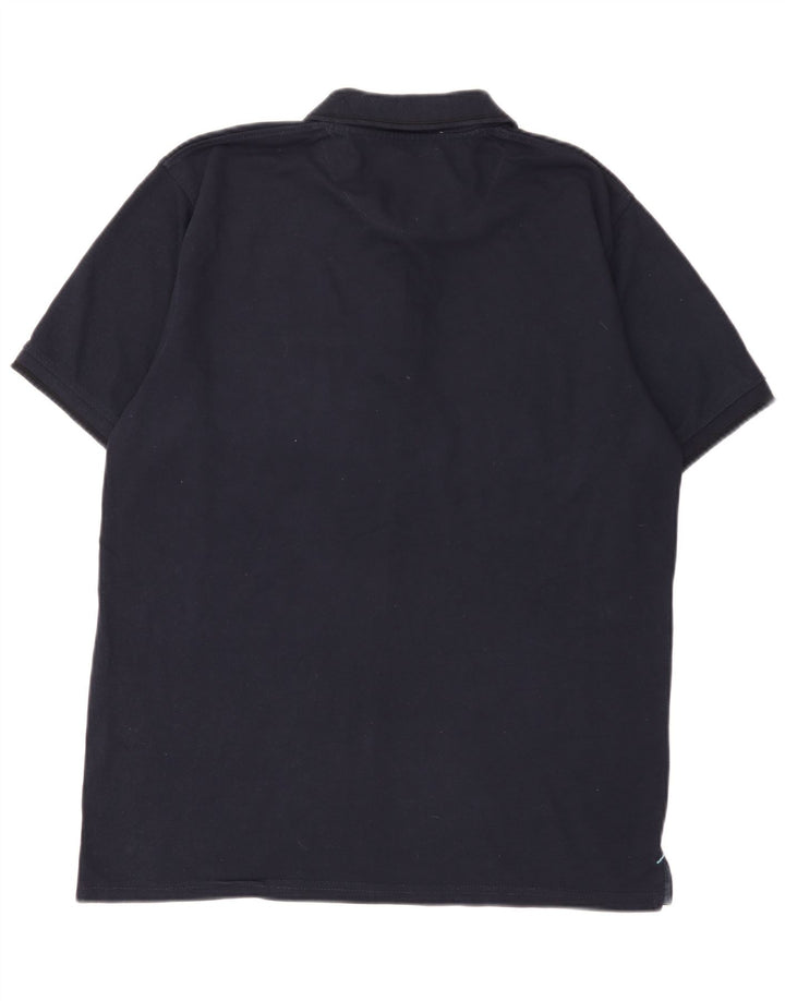 Dockers Herre Polo Shirt Large Navy Blue