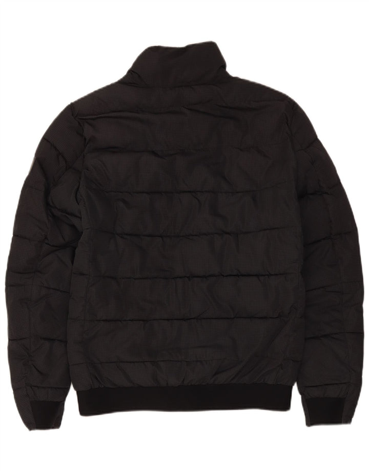 Jaqueta acolchoada masculina Liu Jo UK 36 poliéster preto pequeno