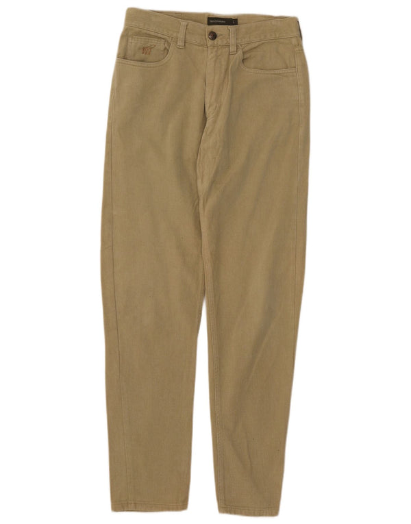 Pantaloni casual slim da uomo Henry Cottons W31 L31 cotone kaki