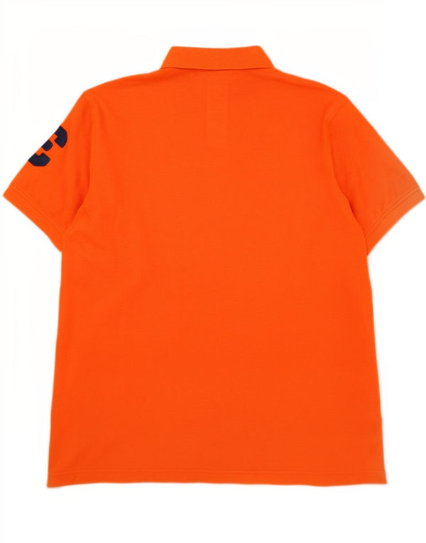 U.S. Polo Assn. Chemise Homme Large Coton Orange