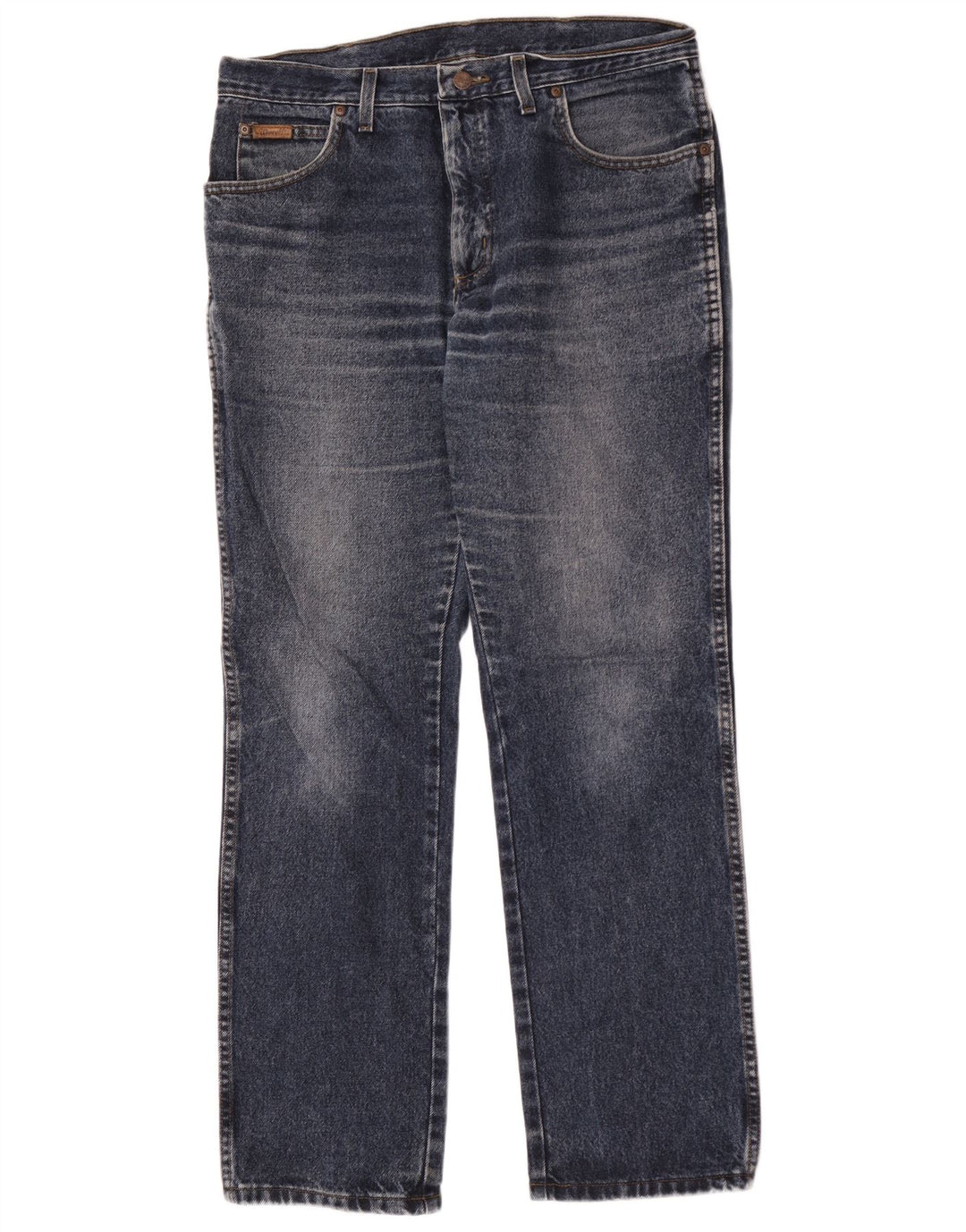 Wrangler Mens Straight Jeans W34 L32 Blue