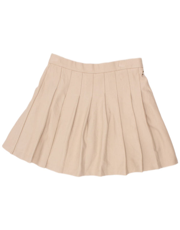 Gonna a pieghe a coltello per ragazze Zara 11-12 anni W24 viscosa beige