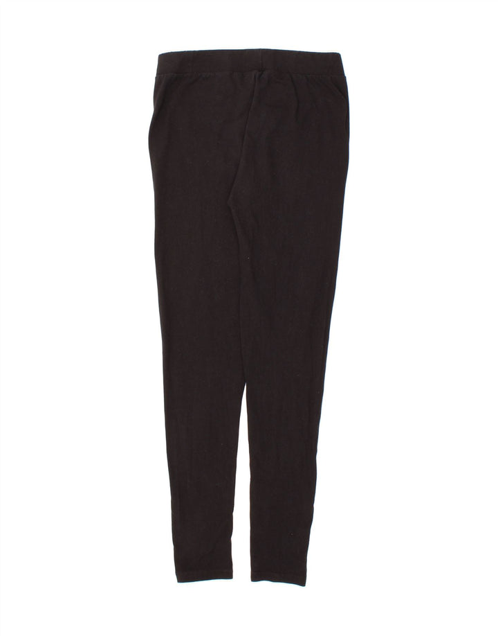 FILA Womens Graphic Leggings UK 12 Medium  Black Cotton Vintage Fila and Second-Hand Fila from Messina Hembry 