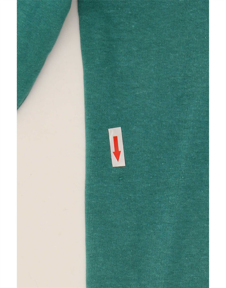American System Mens Tracksuit Top Jacket Large Green Cotton