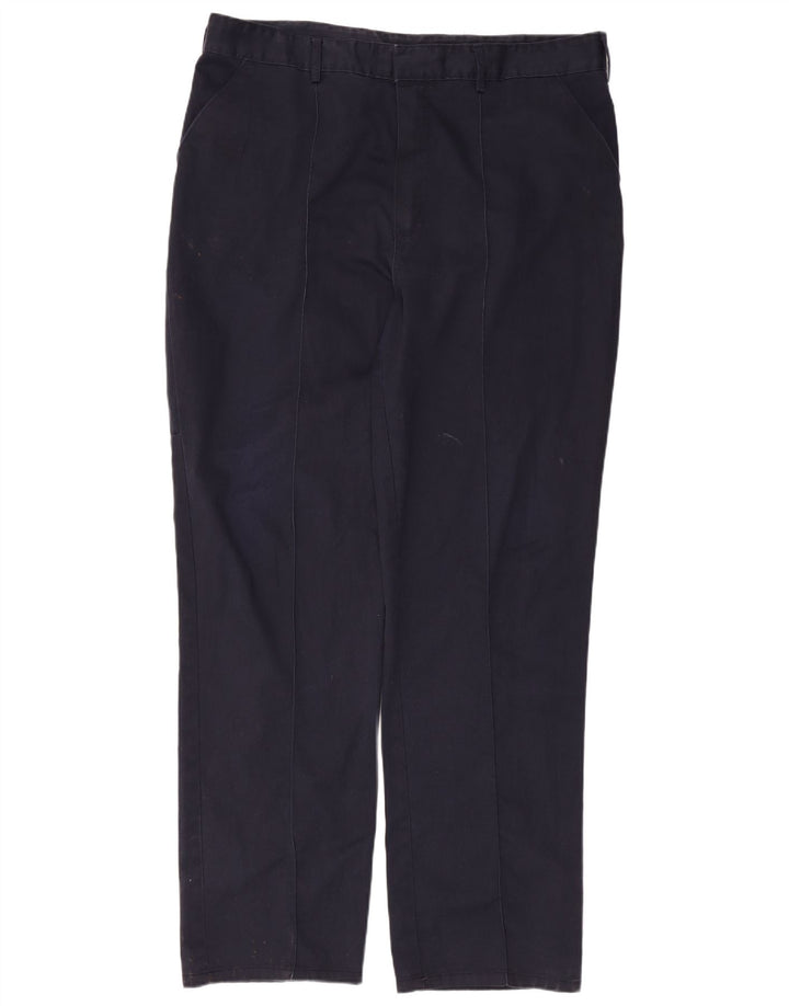 Dickies Pantaloni cargo dritti Redhawk da uomo W42 L33 poliestere blu navy