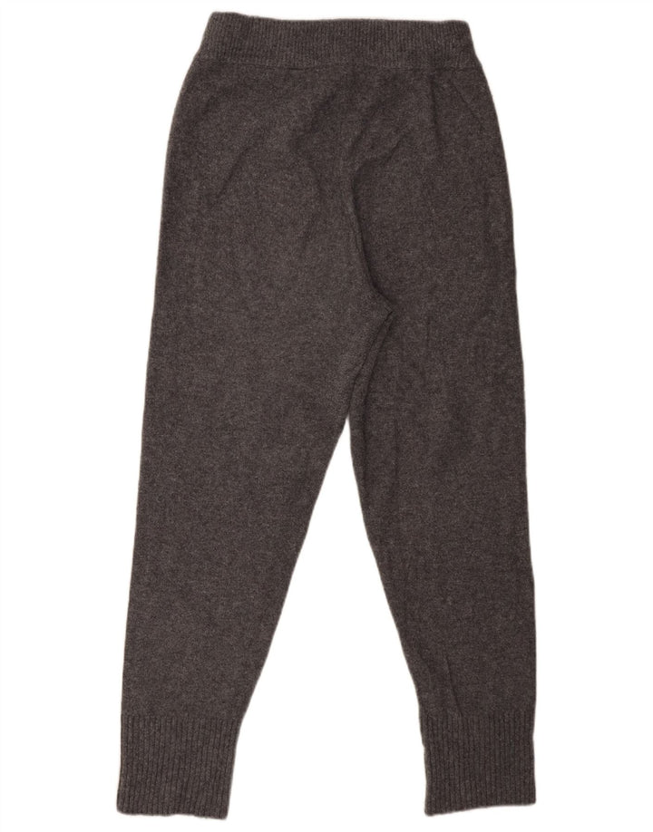 Zara Womens Tracksuit Trousers Joggers UK 10 Small  Grey Polyester