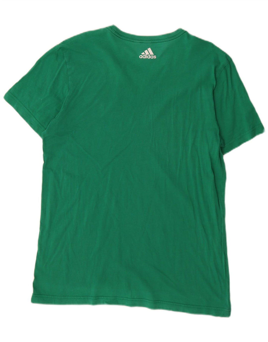 Adidas Mens Graphic T-Shirt Top Medium Green
