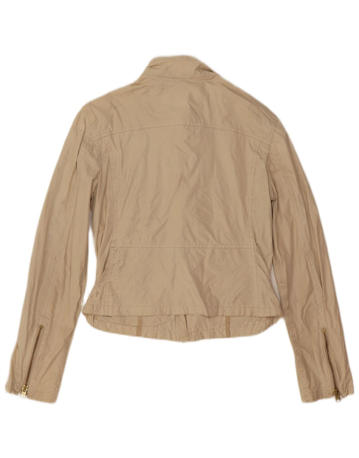 Fay Damen Crop Utility Jacke UK 8 Small Beige