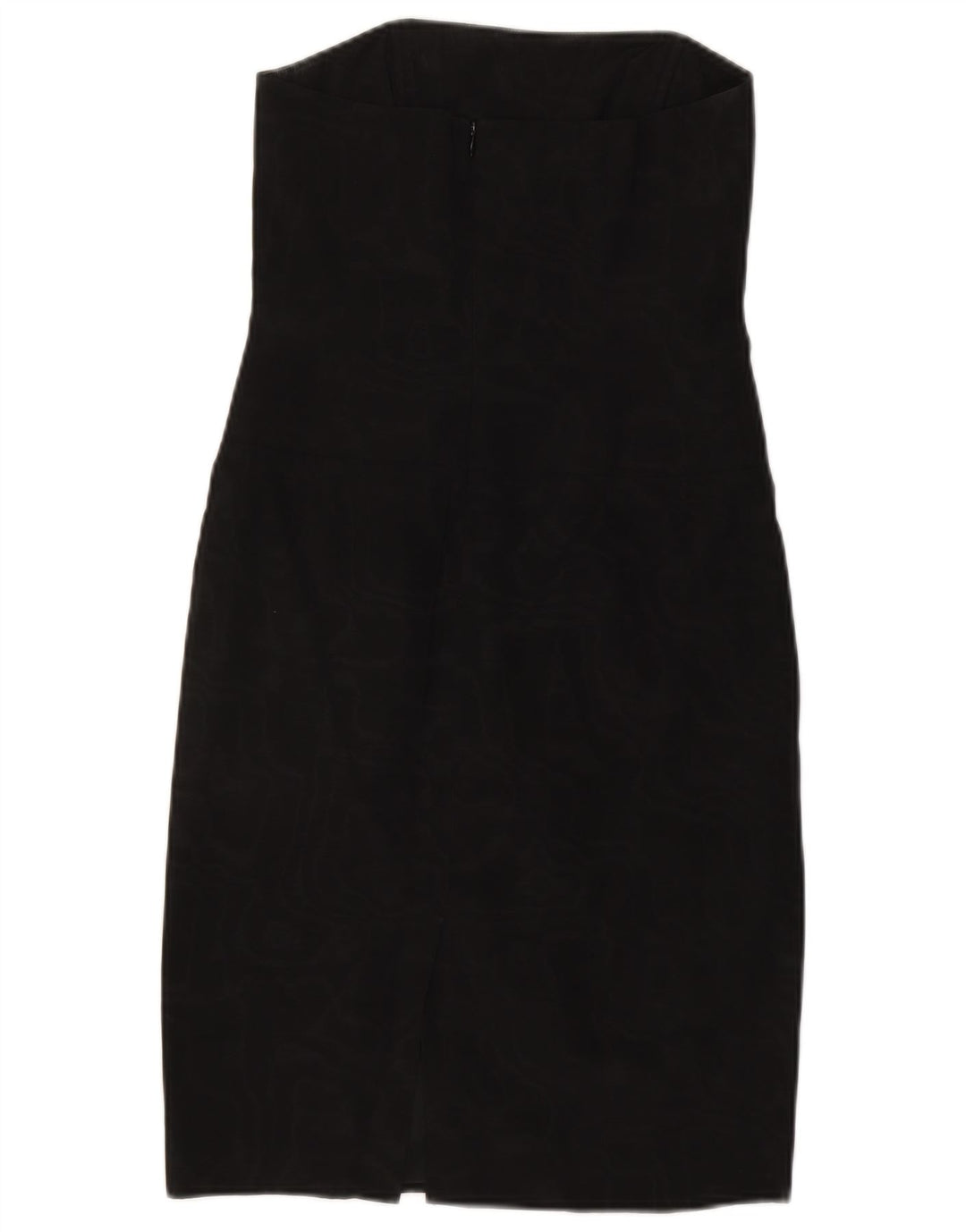 Intrend Womens Strapless Dress UK 8 Small Black Acetate
