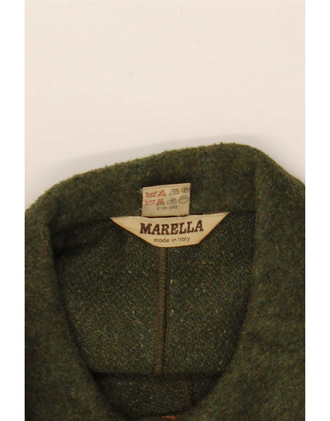 Cappotto a mantella da donna Marella UK 10 piccolo verde
