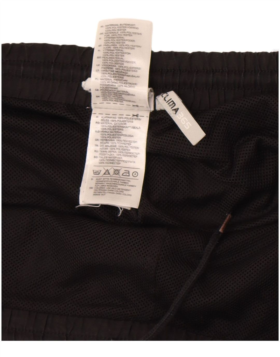 Adidas Mens Clima 365 Sport Shorts Medium  Black Colourblock Polyester