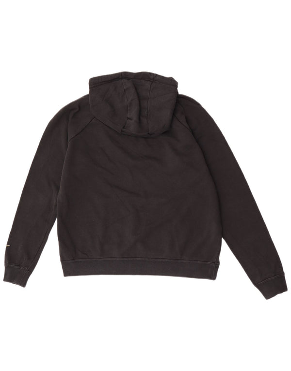 Pulover Nike Grafic pentru bărbați, bumbac mediu negru