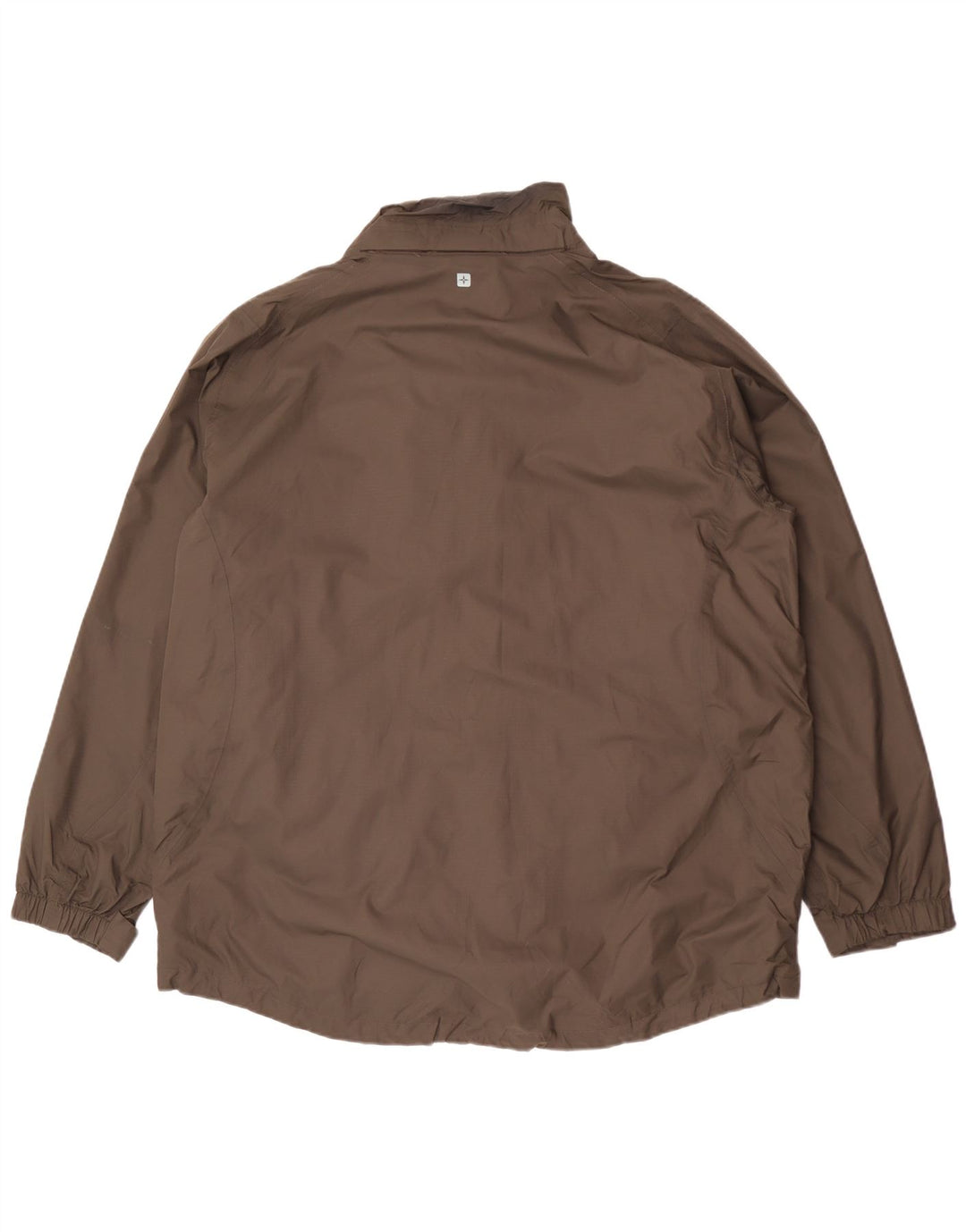 Mountain Warehouse Mens Rain Jacket UK 42 XL Khaki Nylon