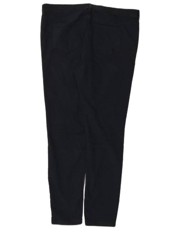 Fat Face Dame Slim Jeans UK 16 Large W36 L29 Navy Blue Bomuld